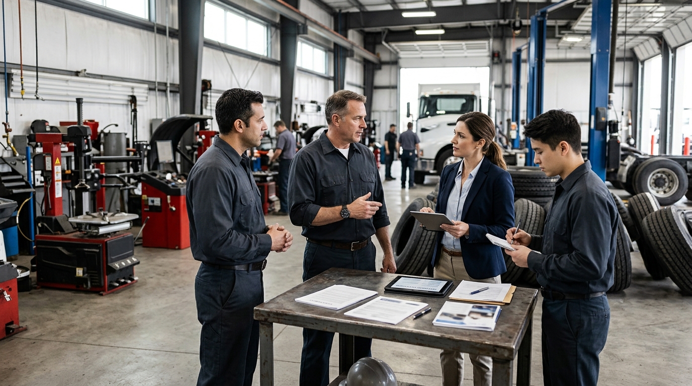 Illustration: Equipment Financing for Excellent Credit Tire Shops: 2026 Rates, Terms & Qualification