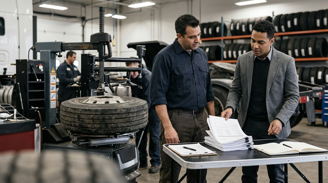 Illustration: Heavy-Duty Tire Changer Financing: A Practical Guide for 2026