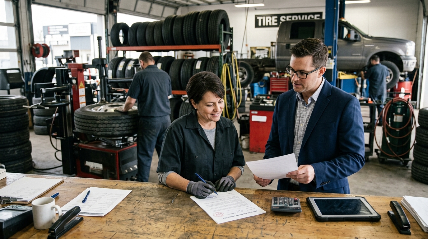 Illustration: Funding a New Tire Shop in 2026: A Practical Financing Guide